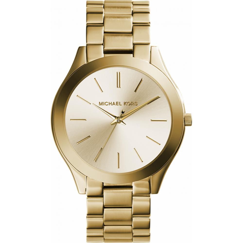 Women's watch Michael Kors MK3179 Slim Runway gold gift for woman Packaging status original