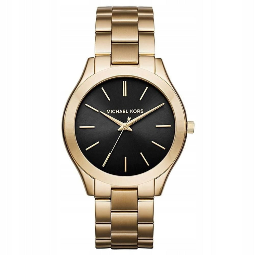 Women's watch Michael Kors MK3478 Slim Runway gold gift idea Packaging status original