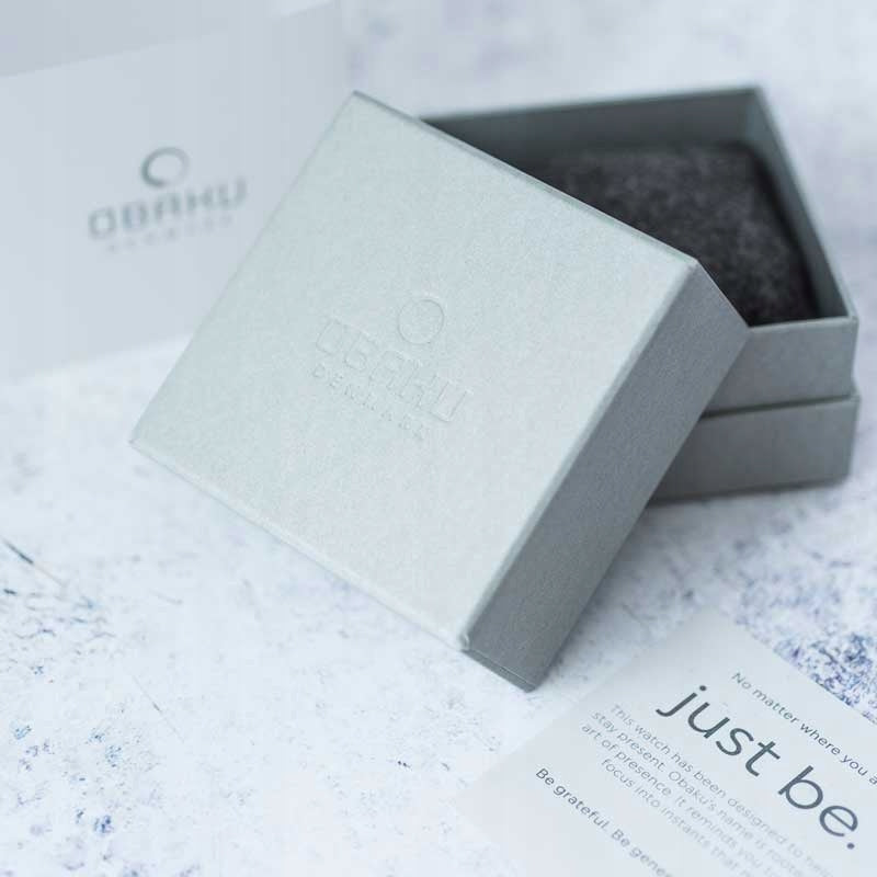 Women's watch Obaku Denmark V256LXCIMC silver Brand Obaku Denmark