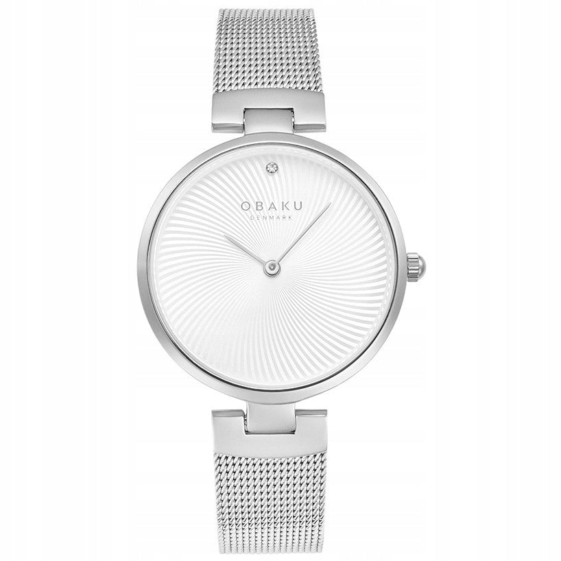Women's watch Obaku Denmark V256LXCIMC silver