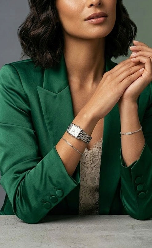 Women's watch PACIFIC SILVER ELEGANT STEEL BRACELET Packaging status original