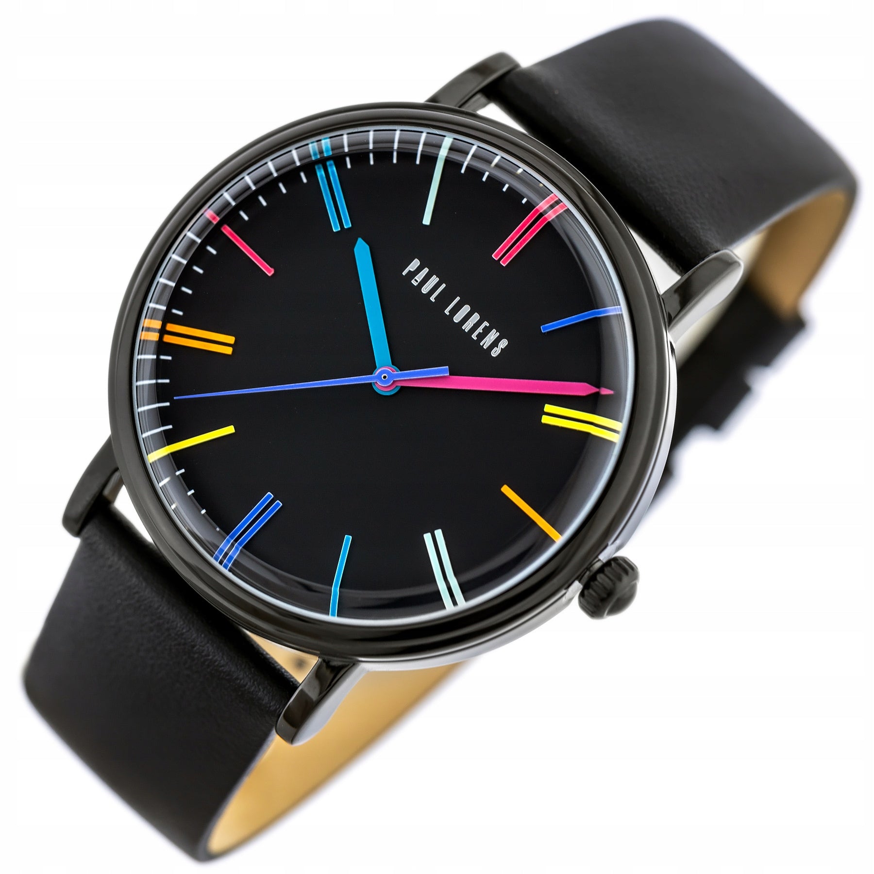 Women's watch PAUL LORENS 41mm PL12600A2-1A1 (zg586a) + BOX + ENGRAVING Functions none