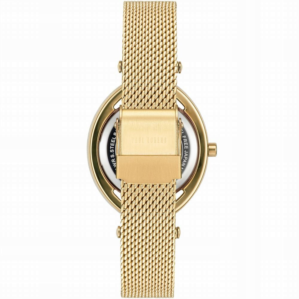Women's watch PAUL LORENS - PL13628B-4D1 (zg555h) + BOX + ENGRAVING Additional features mesh bracelet nickel-free