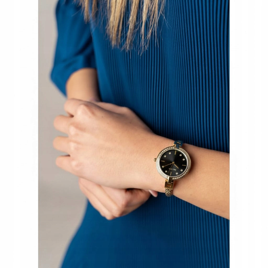 Women's watch Paul Lorens AMBER delicate FEMALE rhinestones BOX + ENGRAVING Brand Paul Lorens