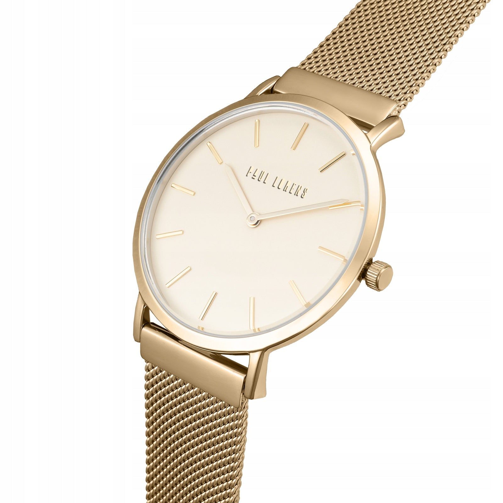 Women's watch Paul Lorens DANTEA gold classic - box + ENGRAVING EAN (GTIN) 5905258702087