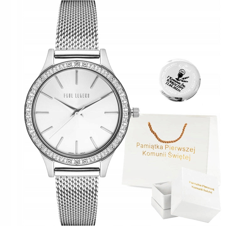 Women's watch Paul Lorens VANESSA elegant gift for Communion + ENGRAVING