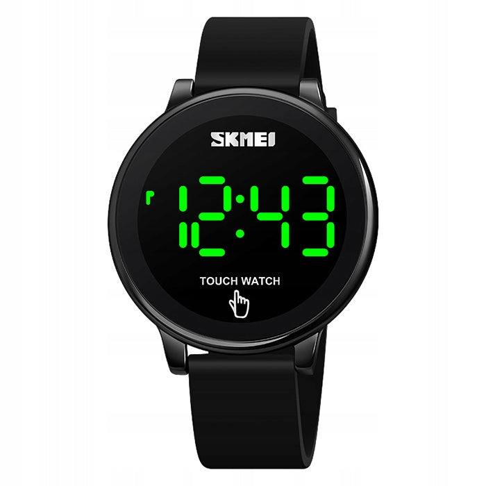Women's watch SKMEI LED touch screen black