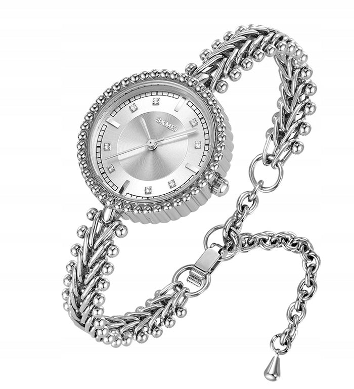 Women's watch SKMEI chain bracelet gold silver elegant Brand Skmei