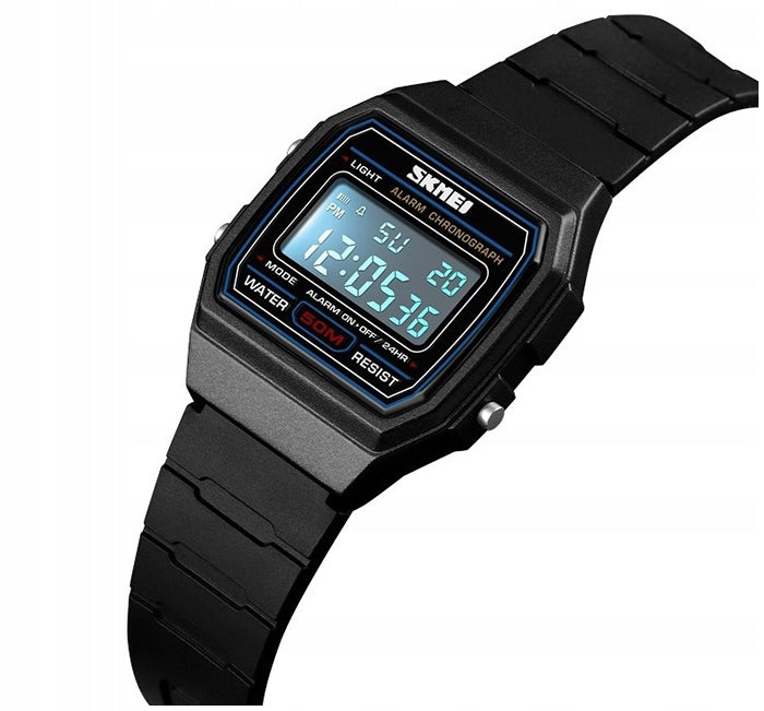 Women's watch / SKMEI / electronic / black / many functions Brand Skmei