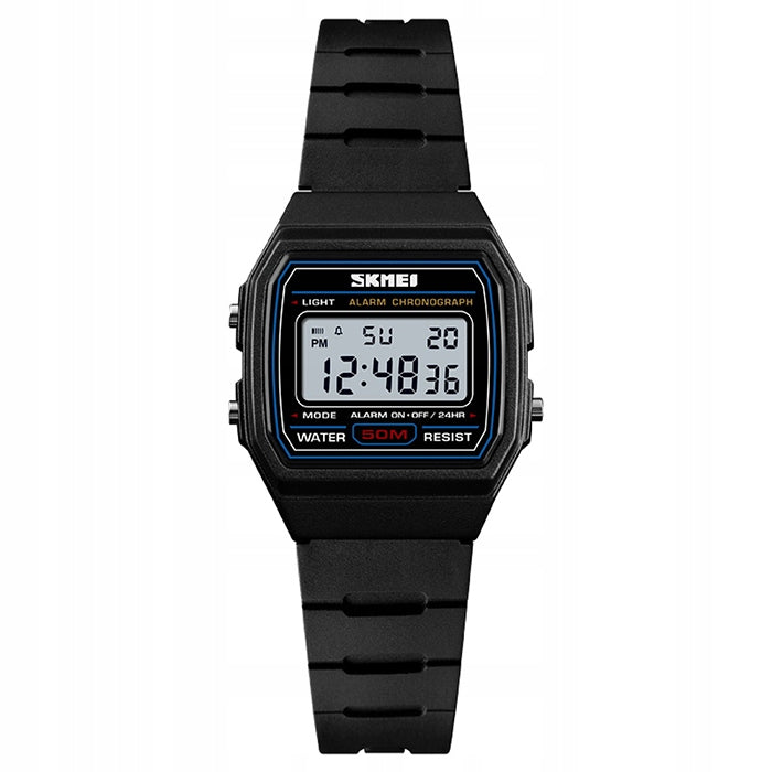 Women's watch / SKMEI / electronic / black / many functions