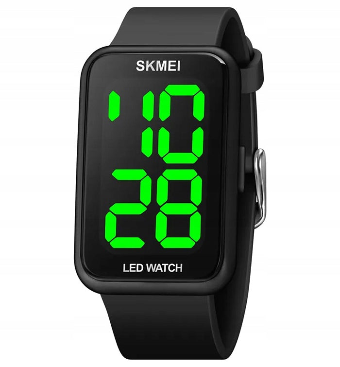 Women's watch SKMEI electronic date LED black Brand Skmei
