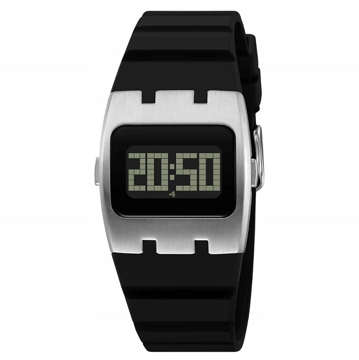 Women's watch SKMEI skm.124151c.wm electronic strap black LED Packaging status original