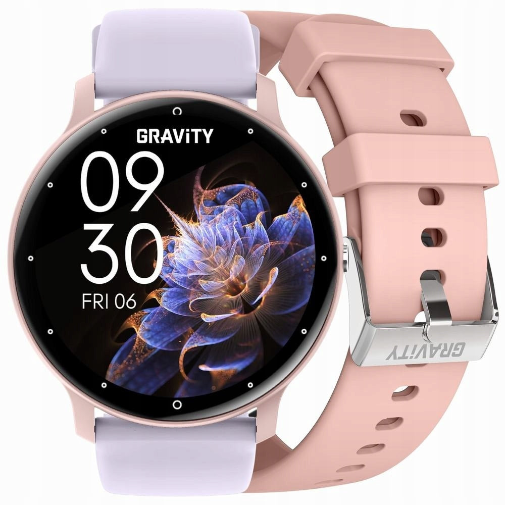 Women's watch SMARTWATCH SMS STEPS PULSE POLISH MENU Brand Gravity