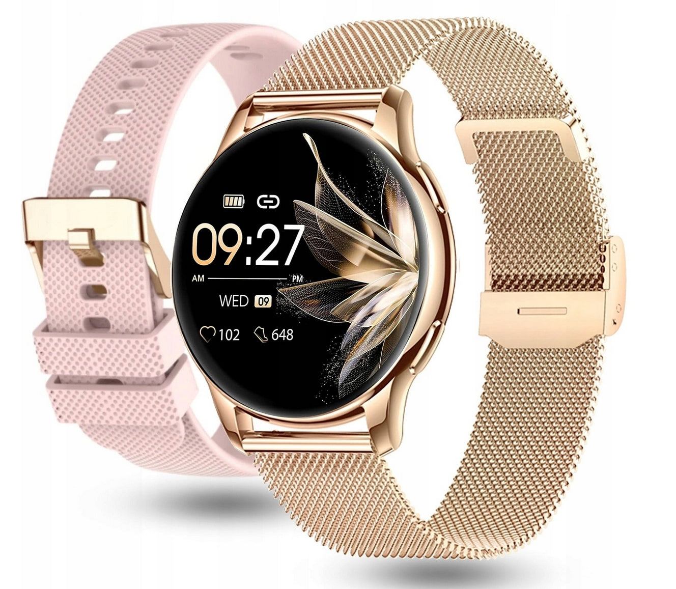 Women's watch SMARTWATCH WISE RM10 PRO, AMOLED MENU PL, STRAVA CONNECTIONS