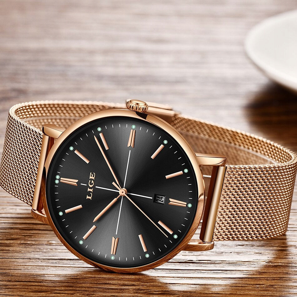 Women's watch bracelet GIFT LIGE Brand LIGE