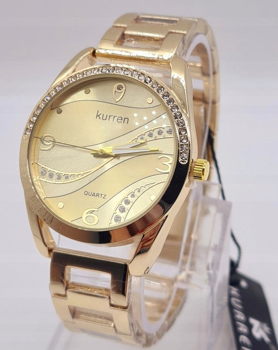 Women's watch gold bracelet Z4 Brand Kurren