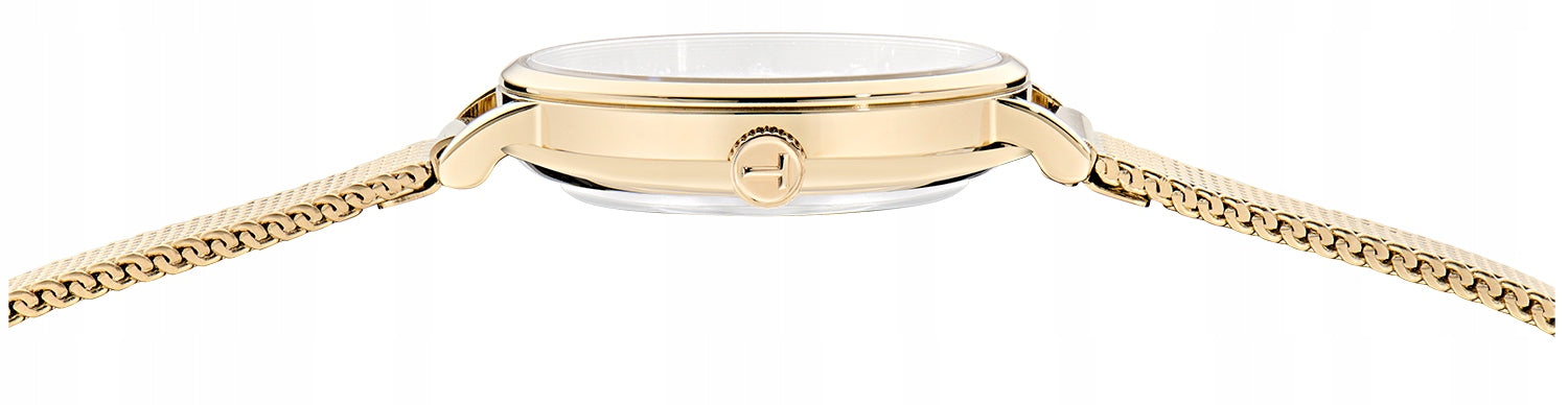 Women's watch gold on bracelet TED BAKER STACIIE elegant rhinestones Brand Ted Baker
