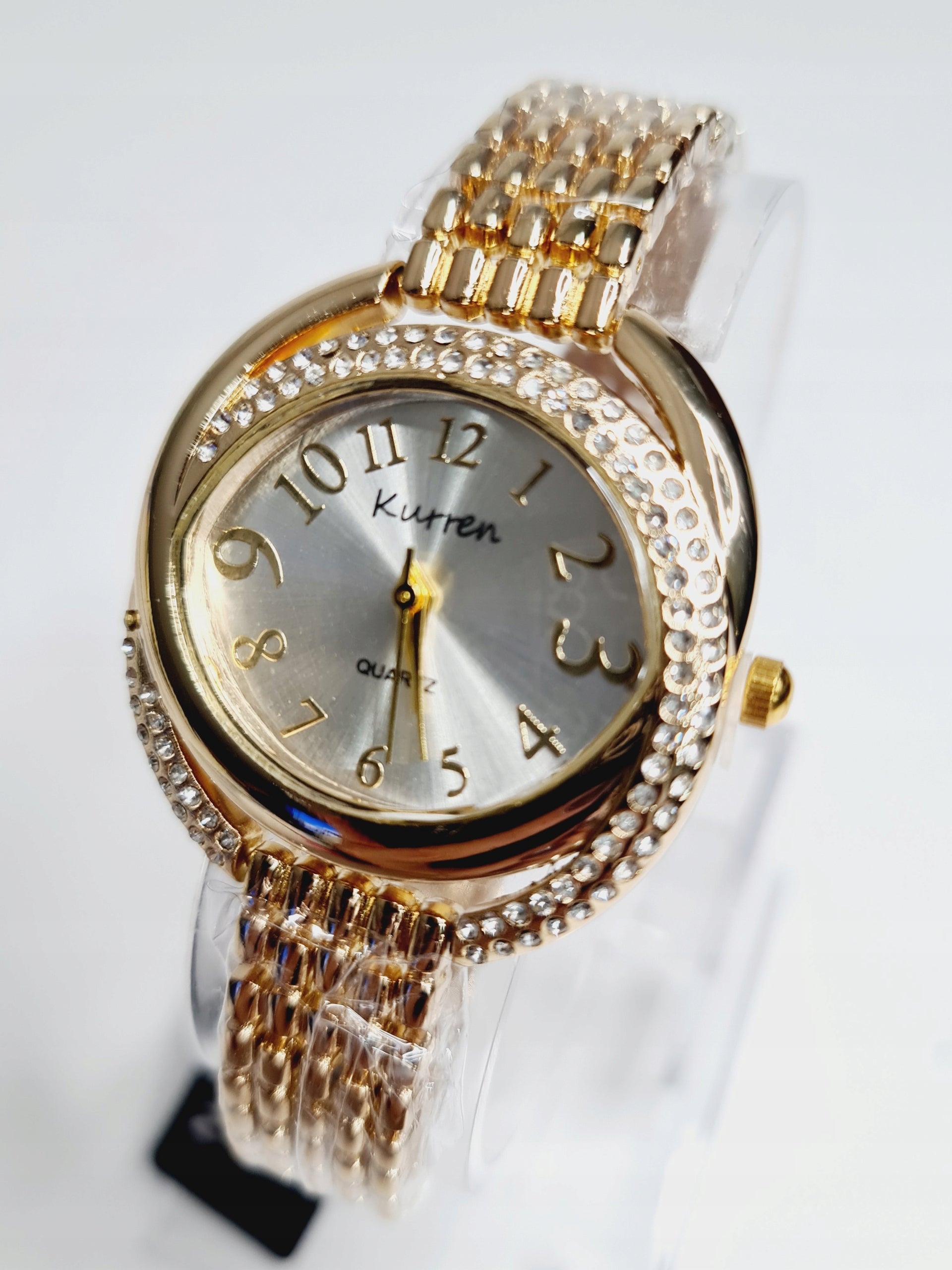 Women's watch gold rhinestone bracelet Z17 Brand Kurren