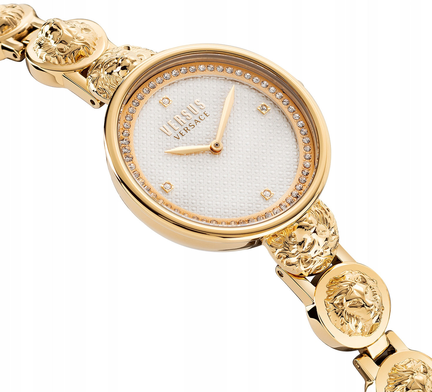 Women's watch gold with crystals VERSUS VERSACE VSPZU0621 South Bay Brand Versus Versace