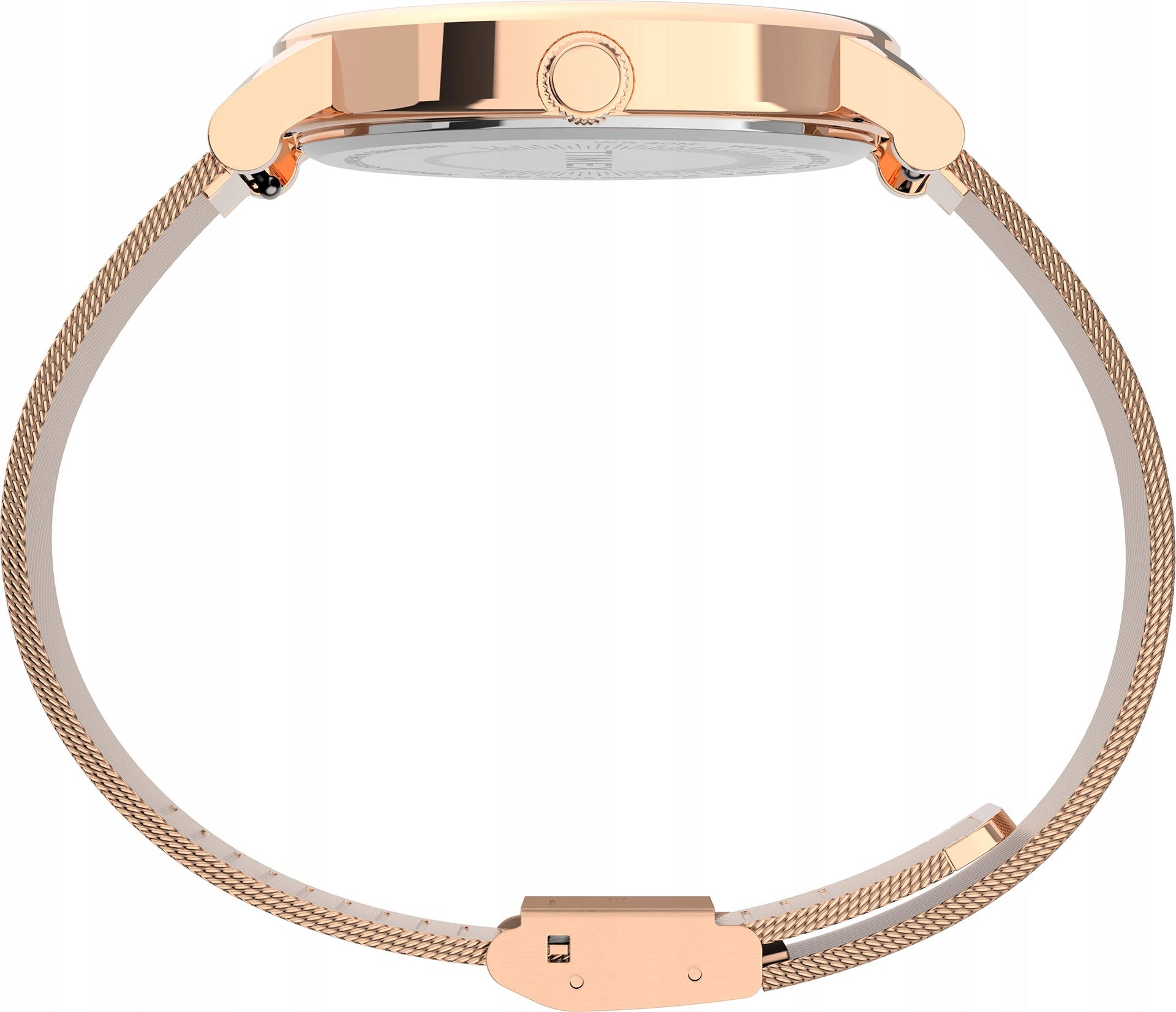 Women's watch rose gold TIMEX Originals elegant on bracelet fashionable Brand Timex
