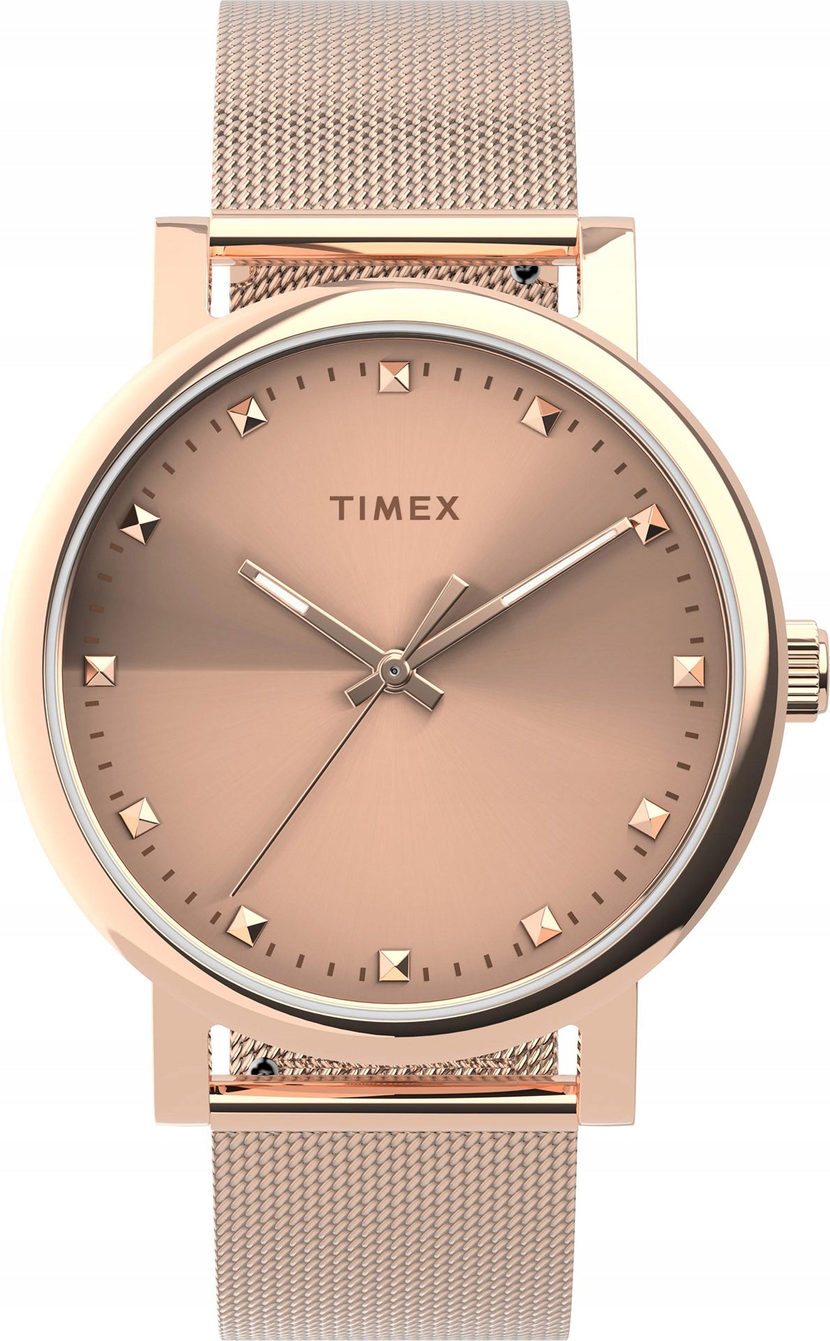 Women's watch rose gold TIMEX Originals elegant on bracelet fashionable