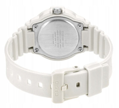 Women's watch waterproof CASIO white on strap Brand CASIO