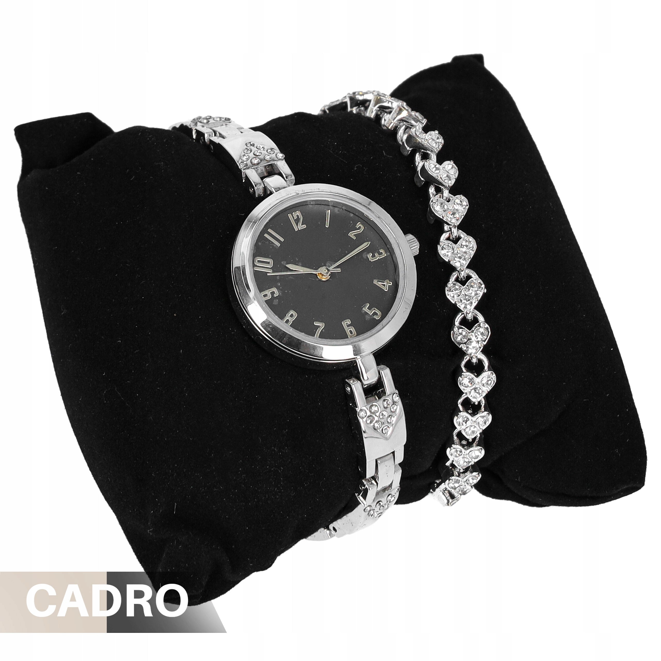 Women's watch with bracelet silver gift set for mom's wife Packaging status original