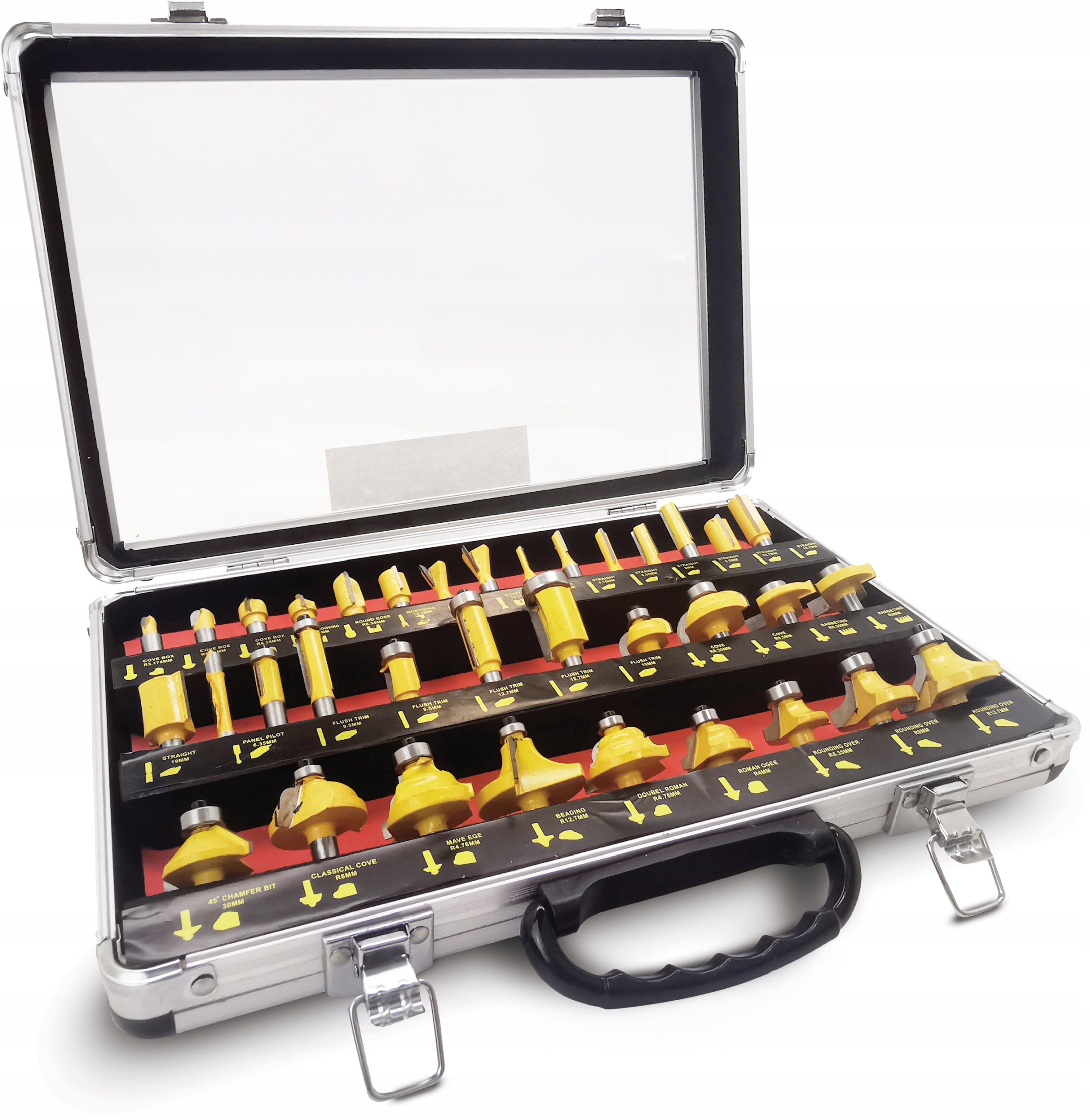 Wood Cutters Set of 35 Elements Tungsten Blades