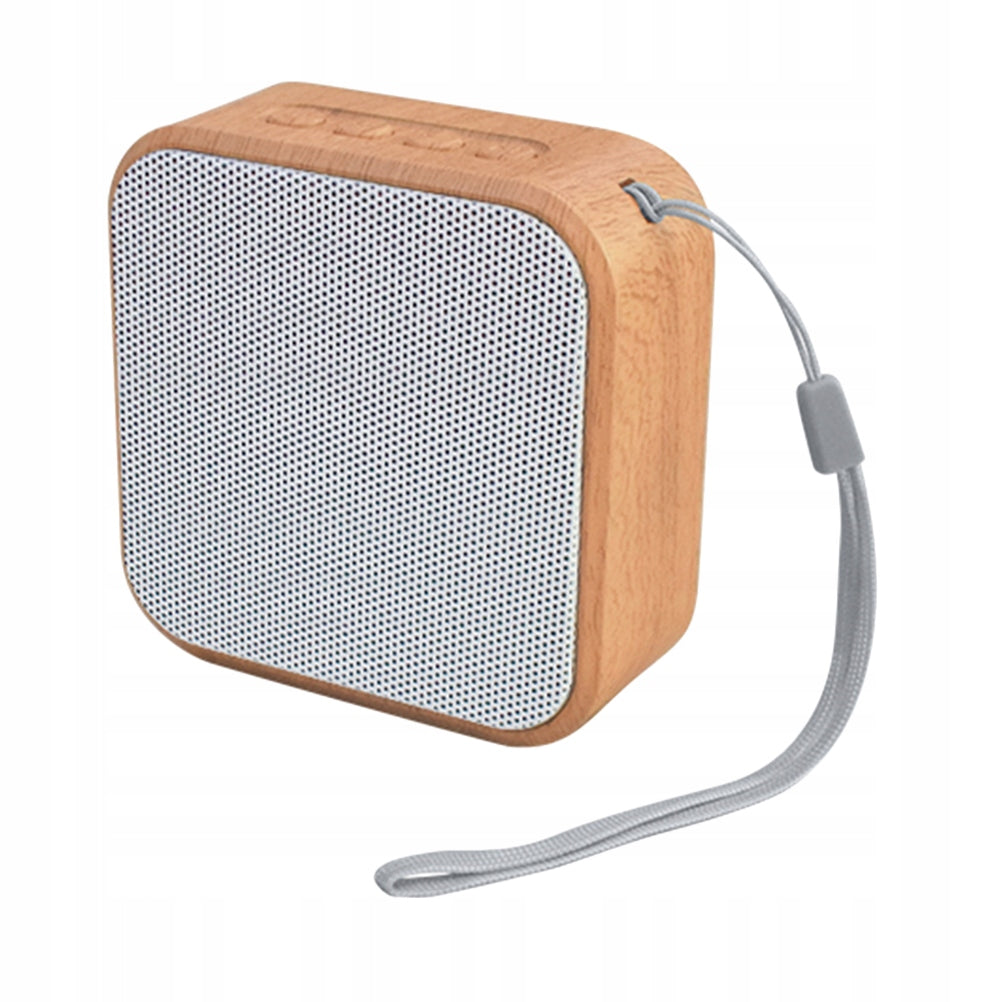Wood Grain Wireless Mini Speaker with Bass, Fm Radio, USB Sound Box Brand no brand