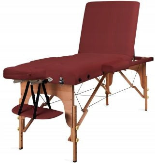 Wood Massage Folding Table Medimas Prosport 3 Deluxe, Red Kind folding table