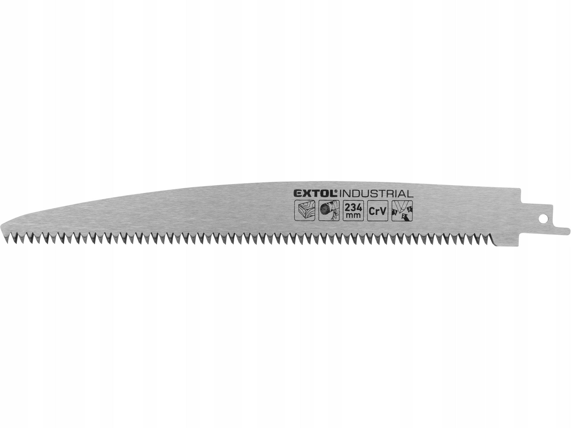 Wood Reciprocating Saw Blade Long 234 mm Crv 8 z/inch Lisi Tail Packaging status original
