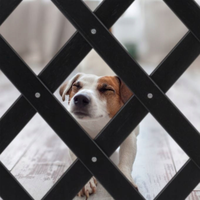 Wood cage Relaxdays medium dog 108,5 x 60 cm Product width 60 cm