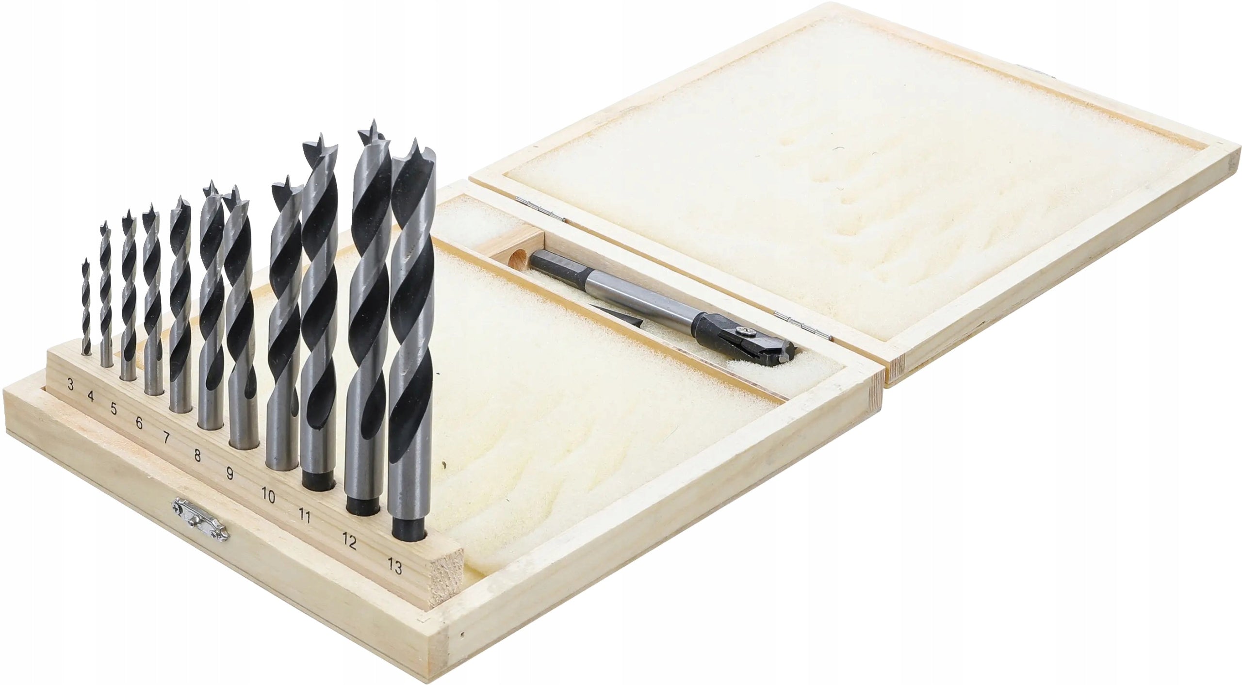Wood drill bits and centering drill bits with precision fang 3-45mm 14el. BGS Drill bit type centering