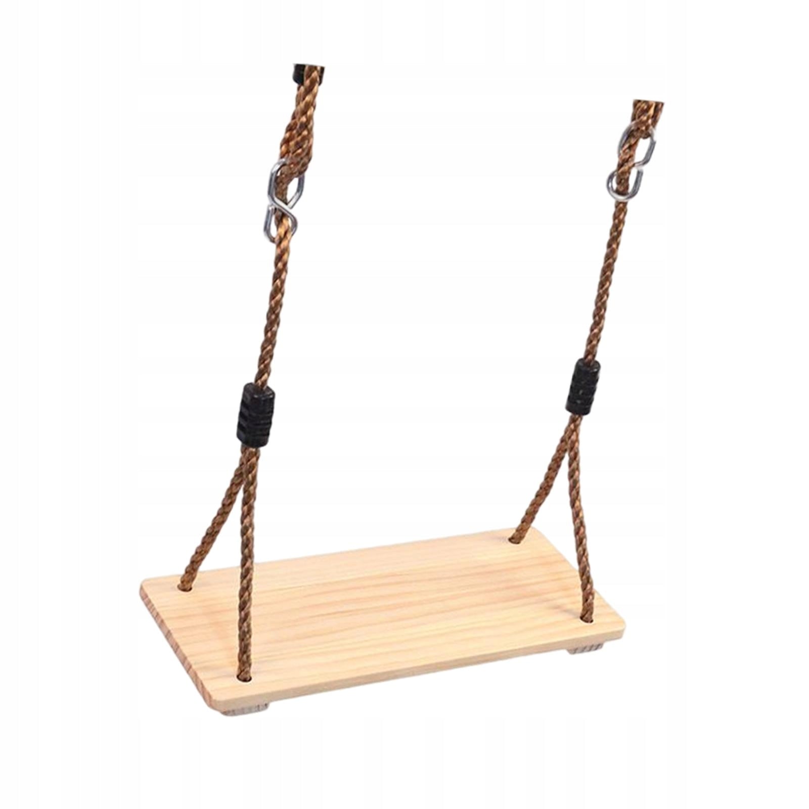 Wood swing Seat with Adjustable Rope for Children Brand no brand