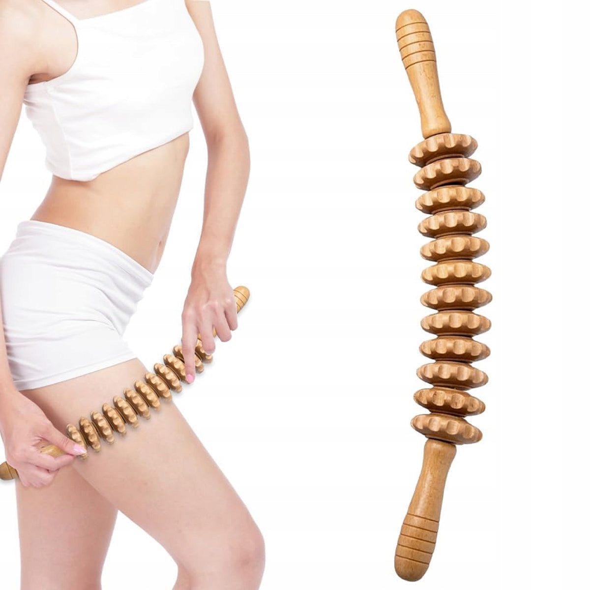 Wooden Anti-Cellulite Massager – Natural Maderotherapy