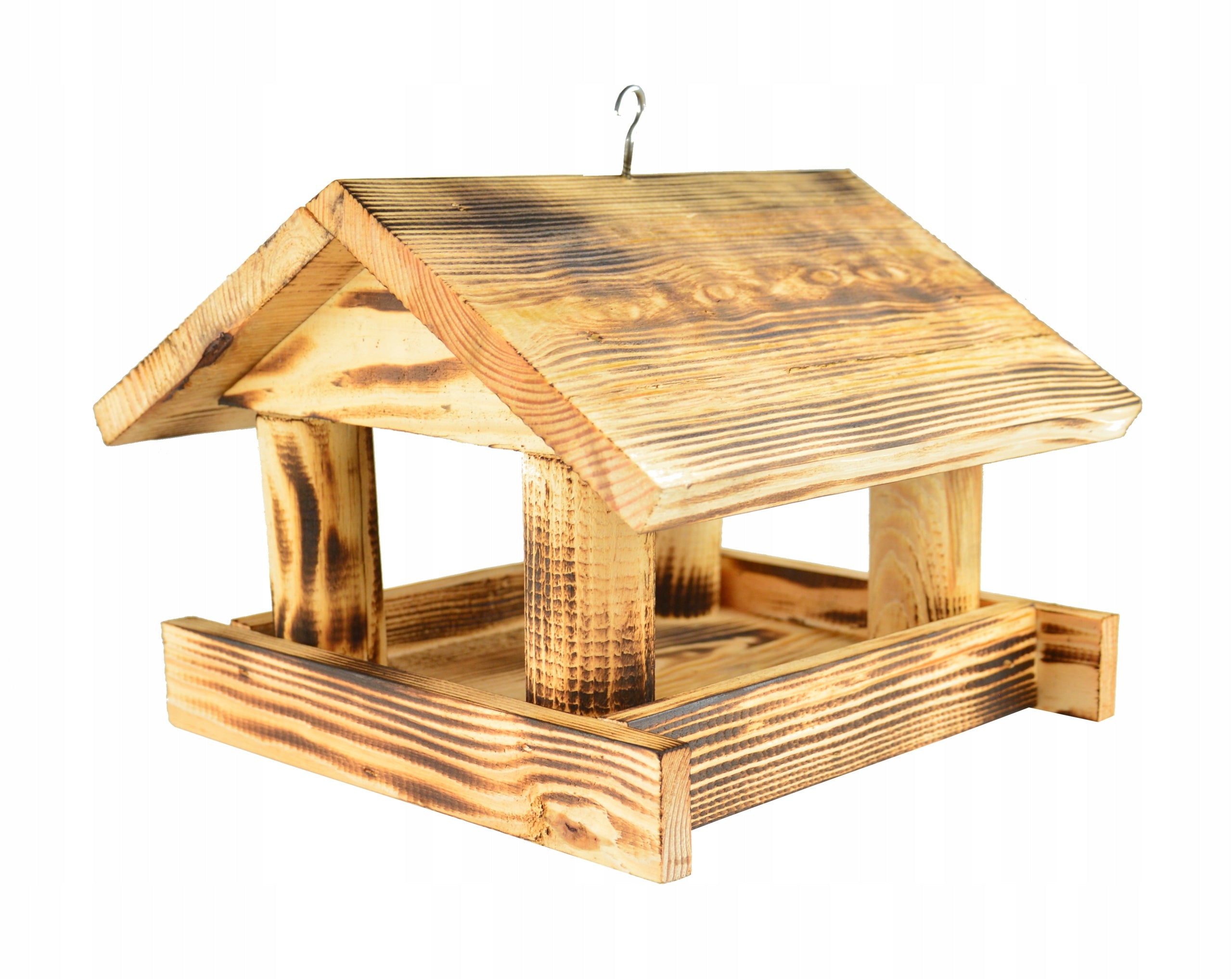 Wooden Bird Feeder SOLID Tanned Manufacturer no brand