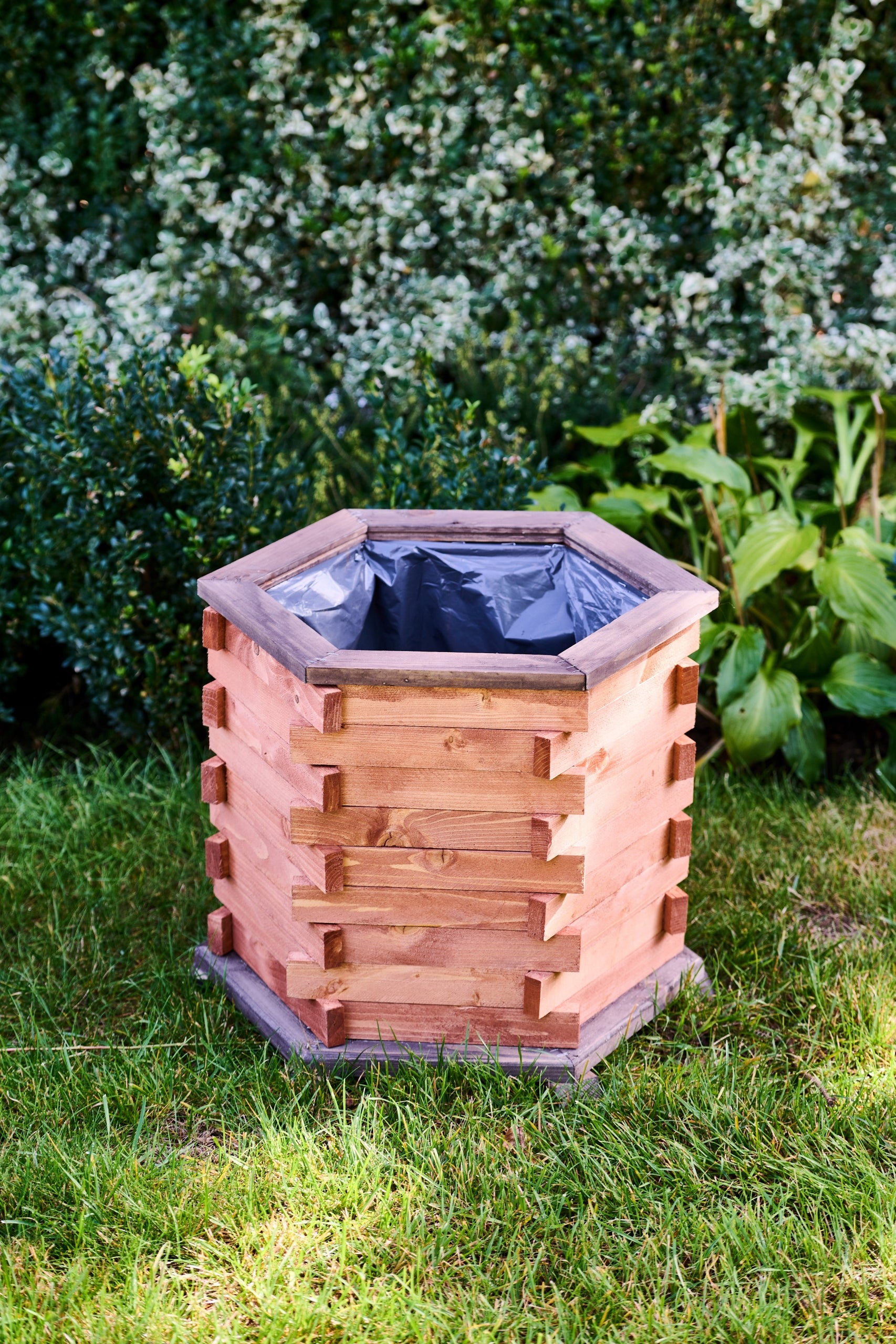 Wooden Flower Planter Large Wooden for Garden Brand no brand