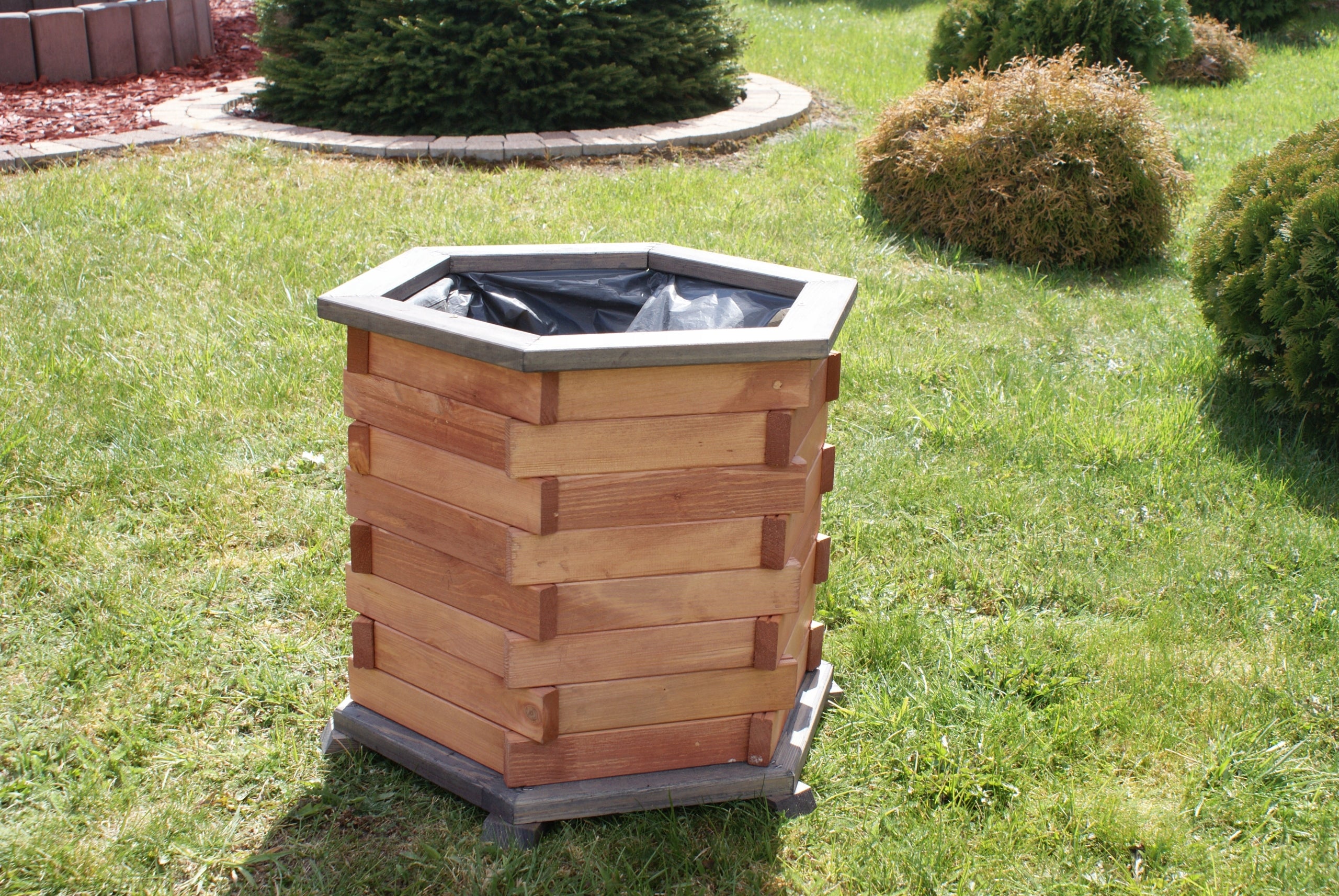 Wooden Flower Planter Large Wooden for Garden Manufacturer code D2, D21, D22, D23