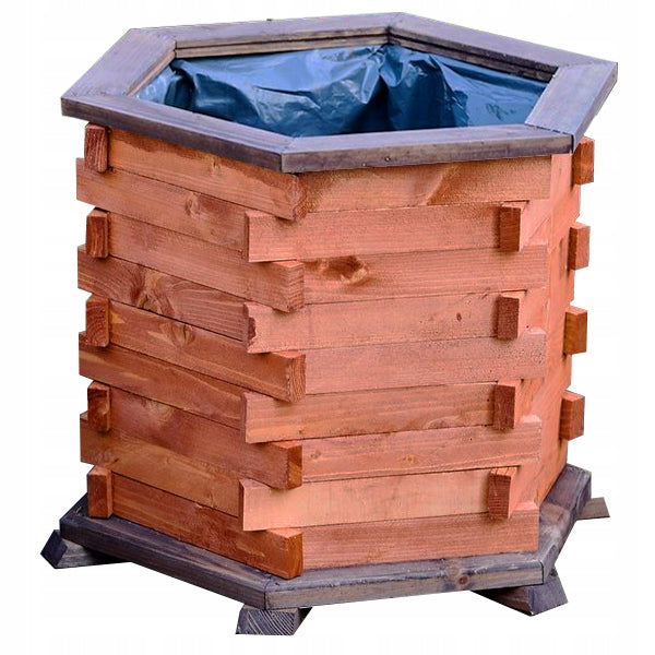 Wooden Flower Planter Large Wooden for Garden
