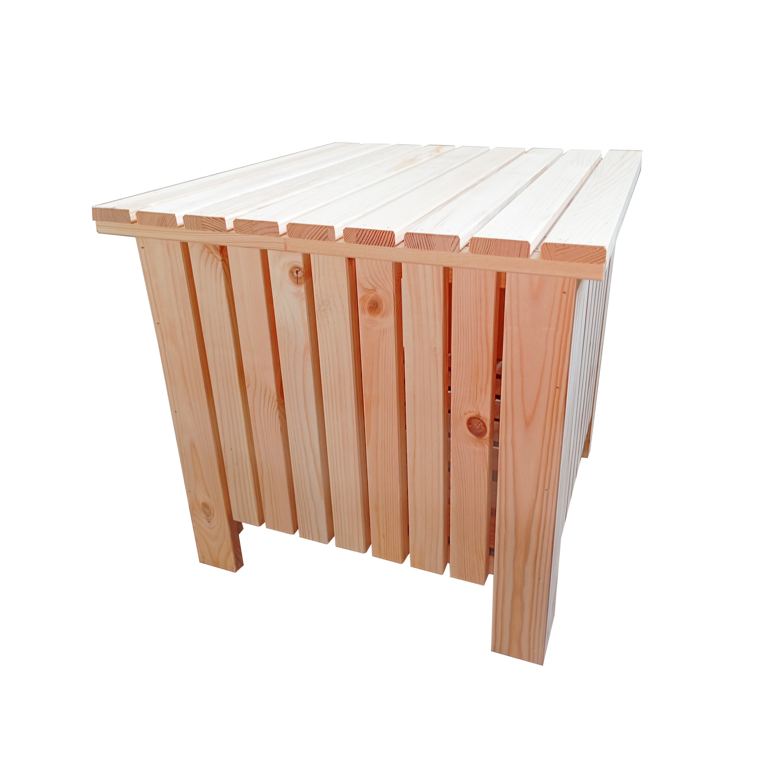 Wooden Garden Chair and Garden Planter with Cover for Terrace Balcony Manufacturer code 99005040