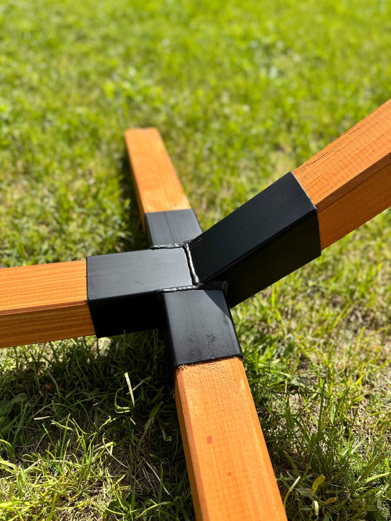 Wooden Hammock Frame 230kg From Manufacturer + Impregnation Color brown