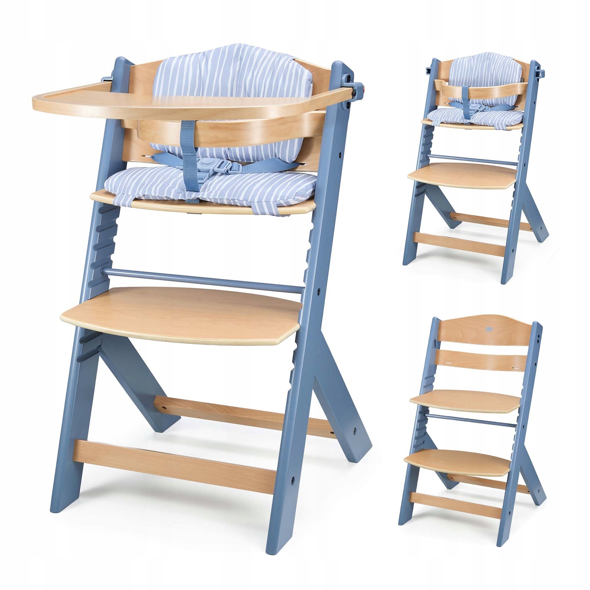 Wooden Highchair 2in1 with pillow up to 35kg Kinderkraft ENOCK