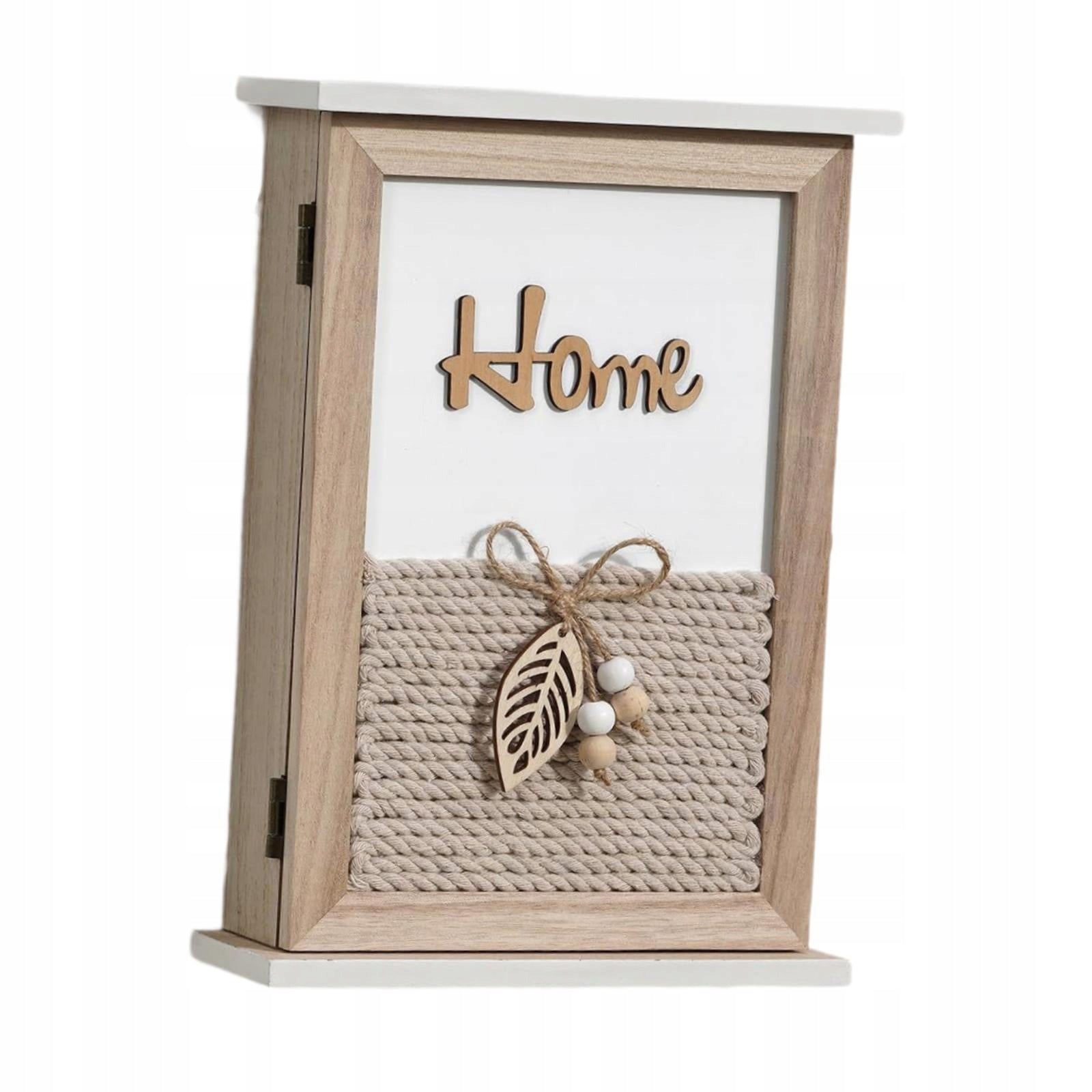 Wooden Key Box Vintage Storage Cabinet Key Cupboard for Entryway Home Packaging status original