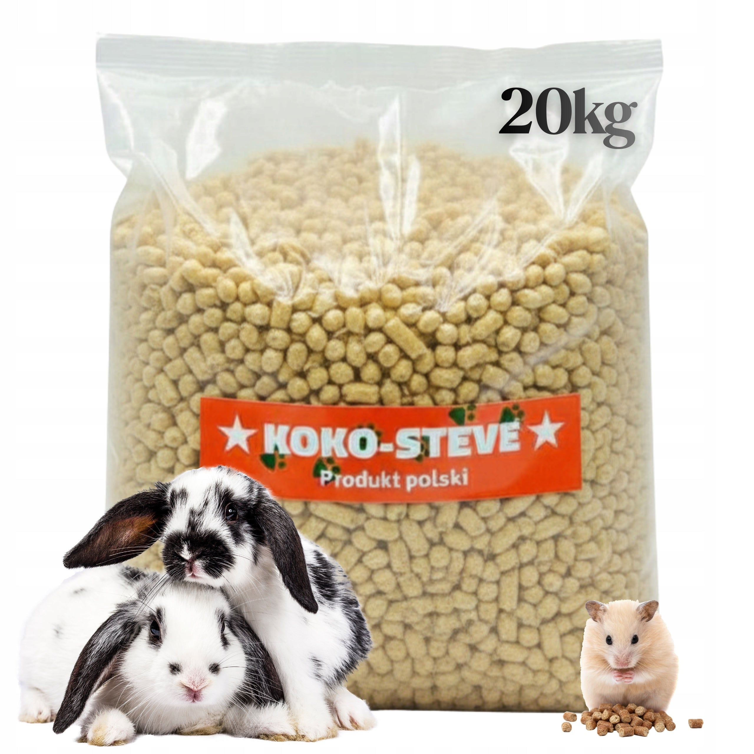 Wooden LITTER PELLET RABBIT RODENT NATURAL 50L 20kg