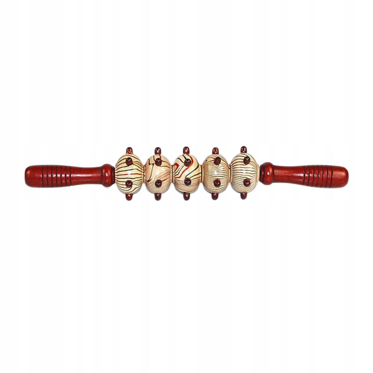 Wooden Massage Roller Gifts Portable Professional Handheld Roller 5 Wheel Medical device no