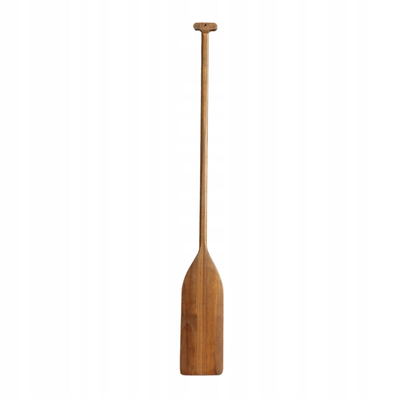 Wooden Paddle Prop Wall Decor Nautical Decoration Handheld Boat Brown Packaging status original