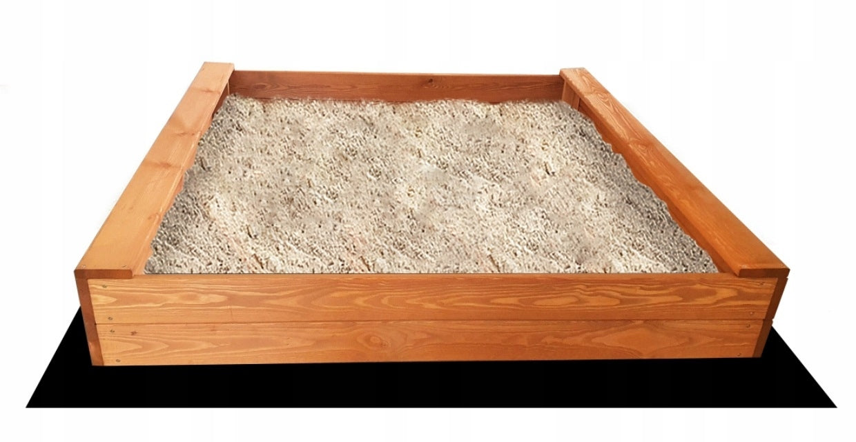 Wooden Sandbox Impregnated SLIM 120 FREEBIE for Children Brand SunWood