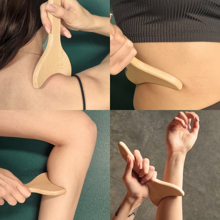 Wooden Y Anti-Cellulite Massager for Manual Firming Massage Kind body