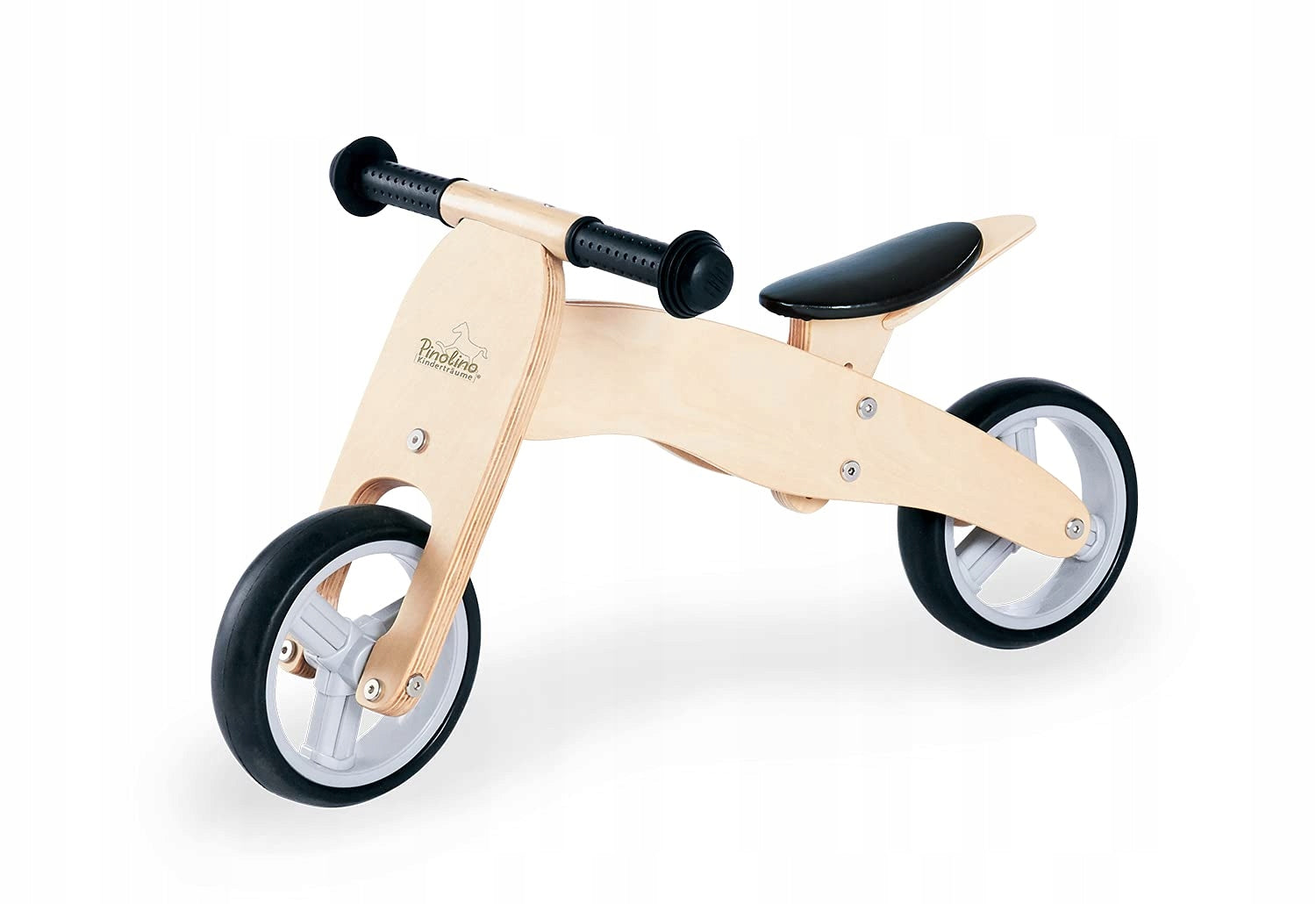 Wooden balance bike Pinolino Charlie tricycle Color beige