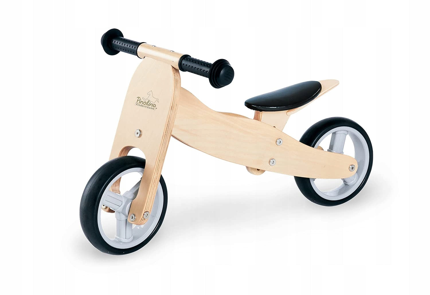 Wooden balance bike Pinolino Charlie tricycle Kid's age 18+ months